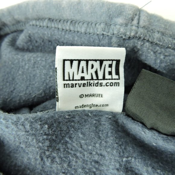 Marvel Black Panther men's hoodie full zip sweatshirt gray graphic print - Picture 8 of 10